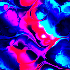 An abstract computer generated fractal design Image. Seamless tile. フラクタル図形 シームレス