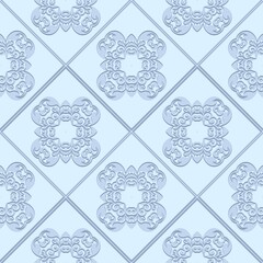 Embossed seamless background with delicate pattern...Texture as a background.