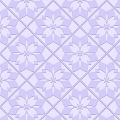 Fototapeta premium Embossed seamless background with delicate pattern...Texture as a background.