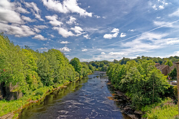 The River Tees near Barnard Castle, Teesdale - England
