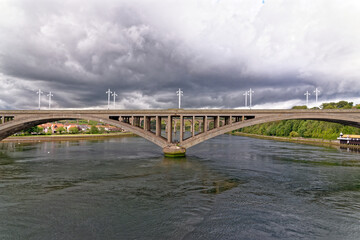 The Royal Tweed Bridge in Berwick Upon Tweed