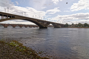 The Royal Tweed Bridge in Berwick Upon Tweed