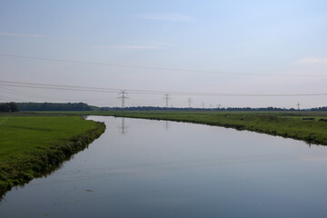 Kanal an der Nordsee