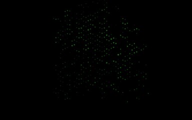 Light Green vector backdrop with dots.