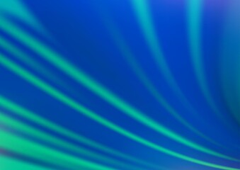 Light BLUE vector blurred shine abstract pattern.