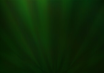 Light Green vector blurred and colored template.
