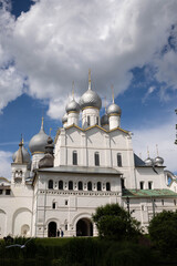 Yaroslavl region; Rostov; Summer day in the Rostov Kremlin. Church of the resurrection; 17th century;