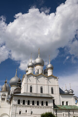 Yaroslavl region; Rostov; Summer day in the Rostov Kremlin. Church of the resurrection; 17th century;