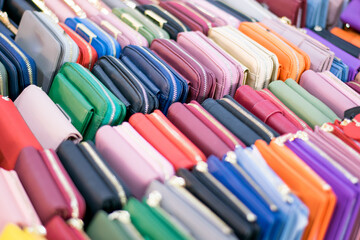 A colorful wallet