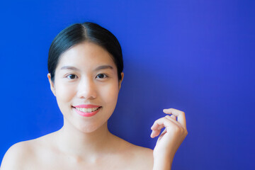 portrait of a woman smiling