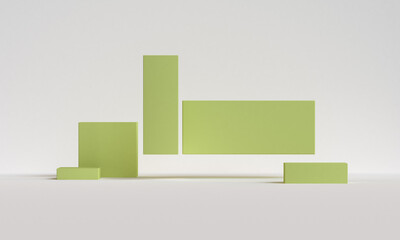 3d minimalist style design, Scene podium mock up presentation, 3d render abstract background.