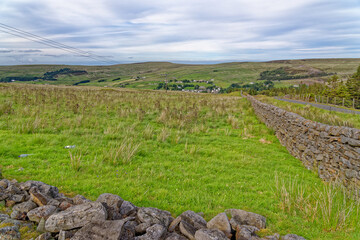 Landscape over the fields - County Durham - United Kingdom