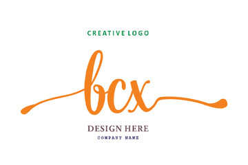 pharmacy the composition of the BCX logo is simple, easy to understand and authoritative