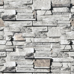 Seamless texture of wild stone Background