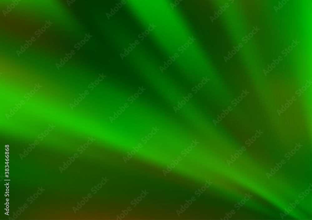 Poster light green vector modern bokeh pattern.