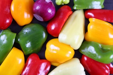 Colorful peppers.