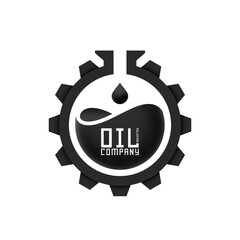 Oil industries logo template
