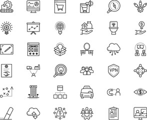 business vector icon set such as: economic, sketch, rubber, city, sea, document, seminar, school, truck, vacation, piece, form, estate, e-commerce, helpful, browser, cash, united, efficiency