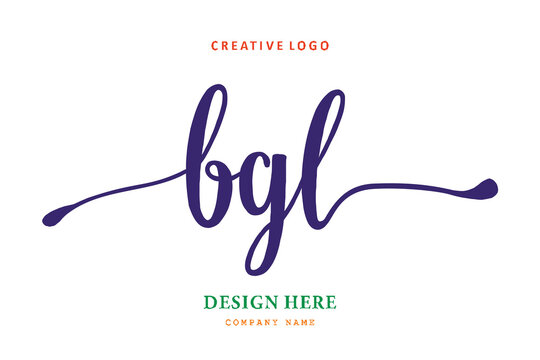 pharmacy the composition of the BGL logo is simple, easy to understand and authoritative