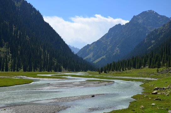 Karakol River Valley, Kyrgyzstan