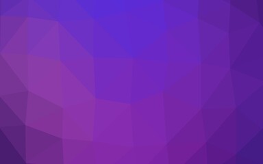 Light Purple vector blurry triangle texture.