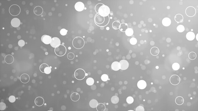 Abstract snowfalling Beautiful Floating Dust Particles Light Flare Loop Background Bokeh. Christmas, Glitter, Star Shape, Chinese New Year, Sparks, Christmas Light, Holiday Event, Celebration