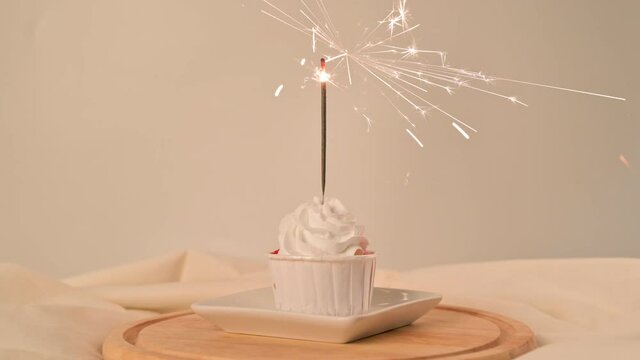 birthday cake with candles