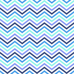 seamless chevron pattern blue colors vector background