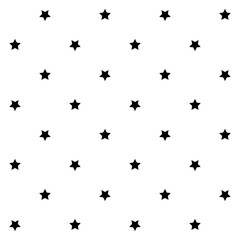 Starry repeatable, seamless star pattern, star background