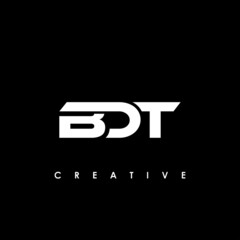 BDT Letter Initial Logo Design Template Vector Illustration	
