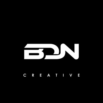 BDN Letter Initial Logo Design Template Vector Illustration	

