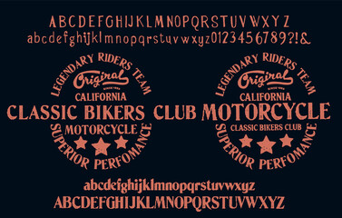 Original vintage Denim print  for t-shirt or apparel.