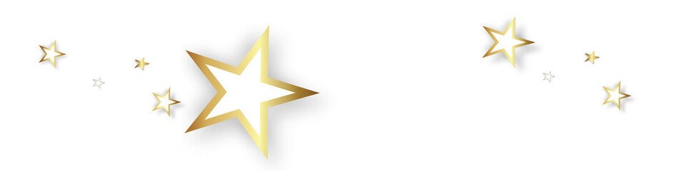 Sterne Stern Gold Band Banner Welle Wellen Weiß Freiraum