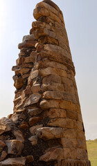Ancient old structure of building in Qutub Minar complex in New delhi