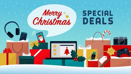 Christmas shopping electronics sale