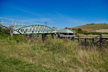 old bridge over the river 