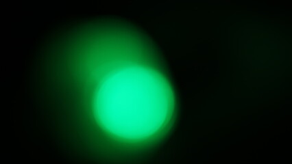 abstract green light background