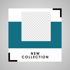 Set of sale banner template design. Editable post template social media banners for digital marketing. Vector illustration.