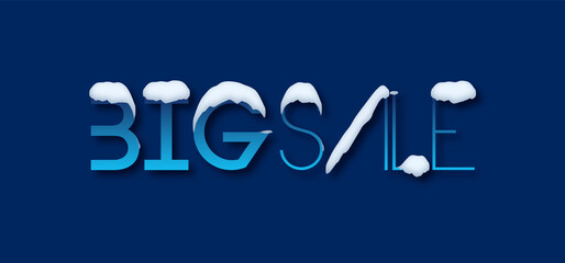 Big Sale con sfondo colorato