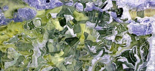 spring energy,  texture, abstract photography of the Spain fields from the air, aerial view,...