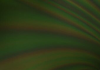 Light Green vector blurred shine abstract pattern.