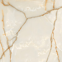 Cream color stone texture with natural veins polished finish high-resolution marble design - 383488215