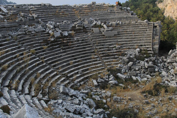 Termessos ancient lykia city Antalya Turkey views
