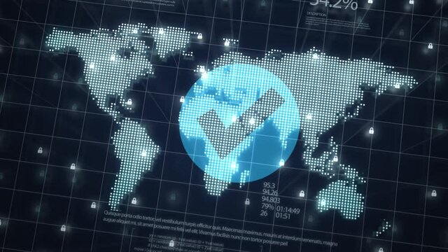 Standard quality control. Certification. Business, technology, internet and networking concept.