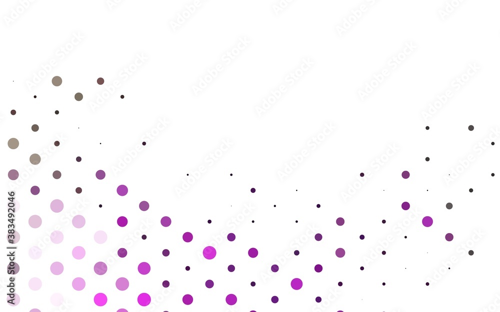Poster light multicolor, rainbow vector texture with disks.