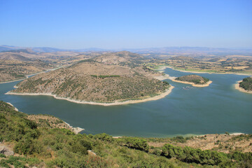view of the lake from pergamon