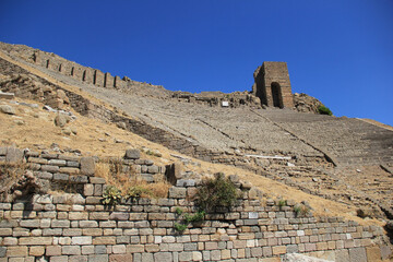 Ancient ruins of pergamon