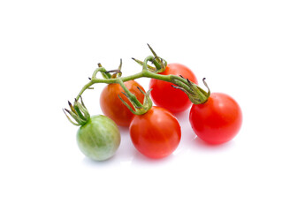 tomatoes isolated on white background