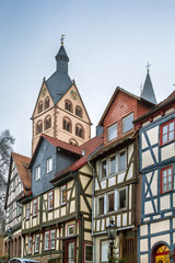 Obraz premium Street in Gelnhausen, Germany
