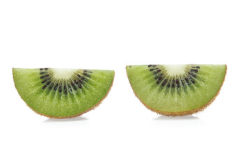 kiwi fruit isolated on white background